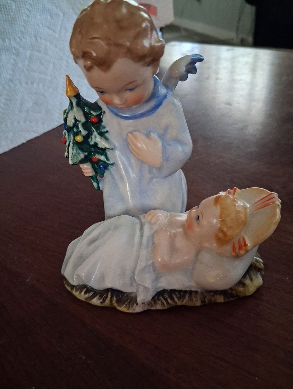 Goebel Hummel HX-262 Christmas Angel Full Bee TMK-2 EXC Condition